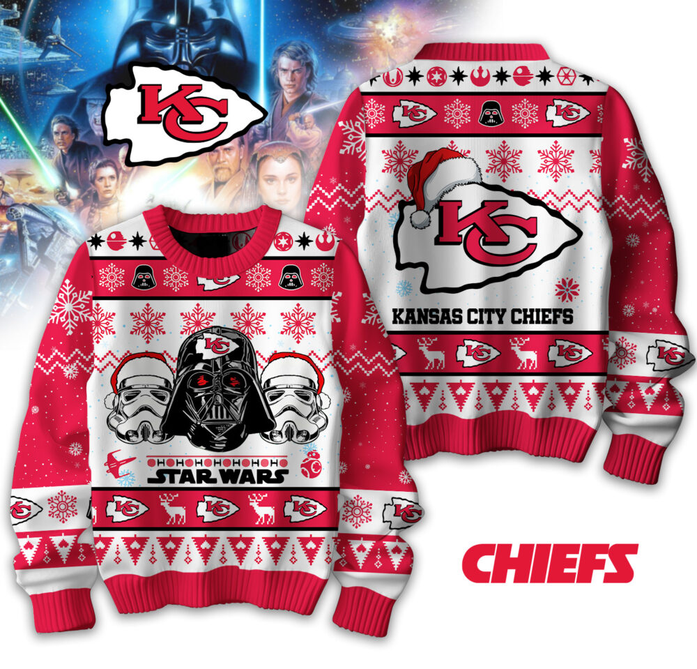 Kansas City Chiefs | Premium NFL Star wars Sweater TD