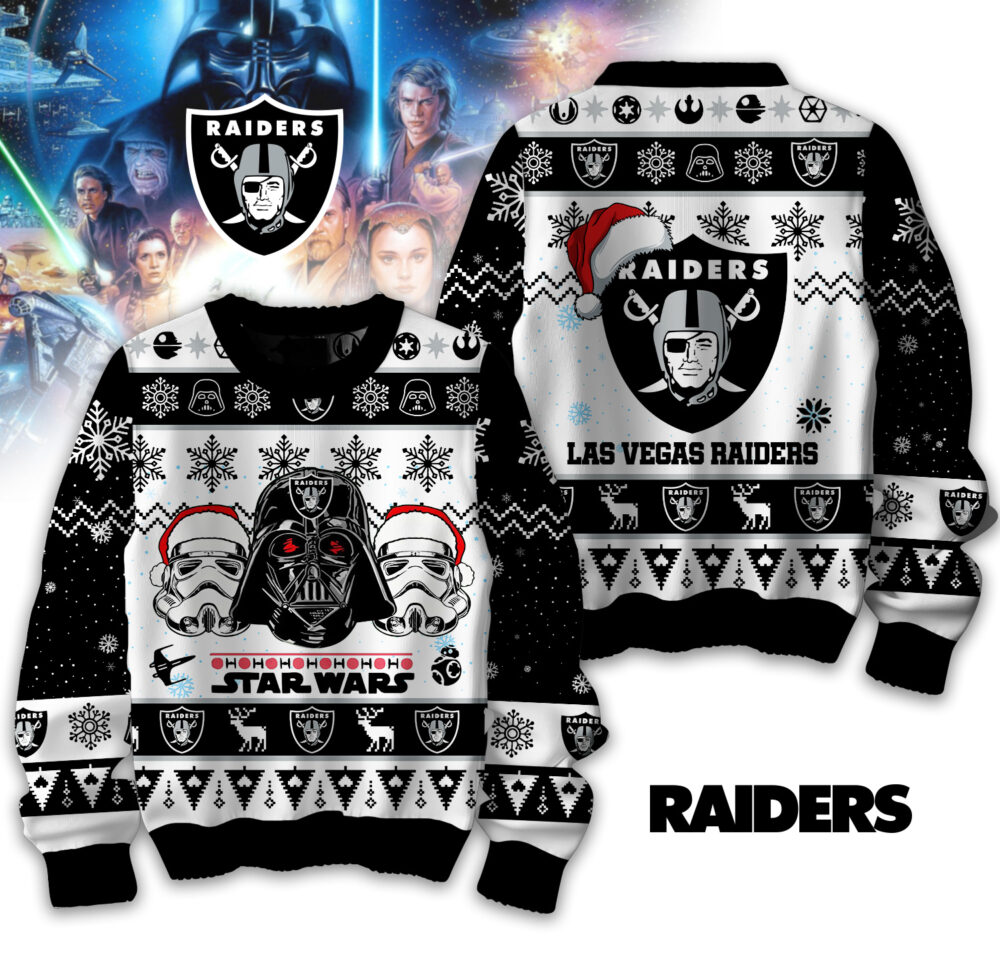 Las Vegas Raiders | Premium NFL Star wars Sweater TD