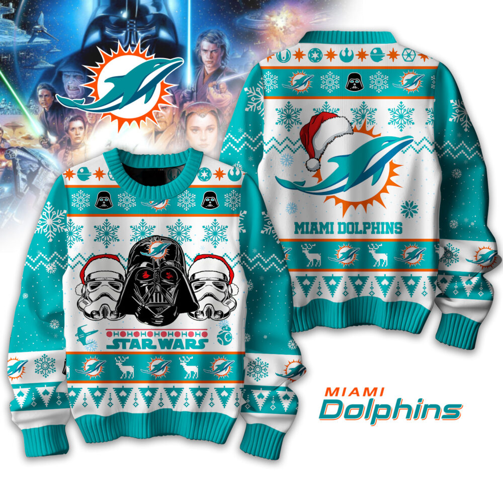 Miami Dolphins | Premium NFL Star wars Sweater TD