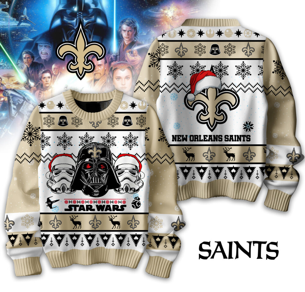 New Orleans Saints | Premium NFL Star wars Sweater TD - L