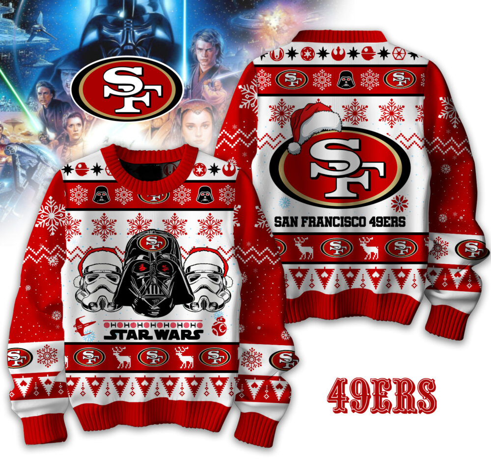 San Francisco 49ers | Premium NFL Star wars Sweater TD