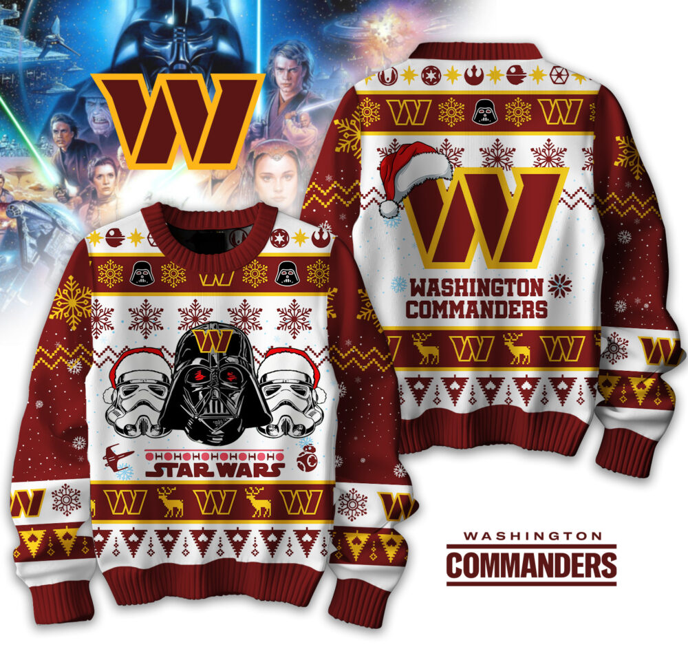 Washington Commanders | Premium NFL Star wars Sweater TD