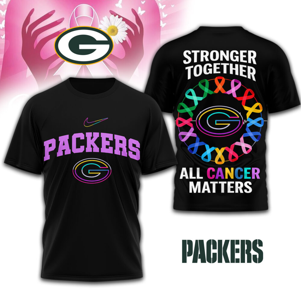 Green Bay Packers | Premium NFL Stronger Together 3D Shirt TD