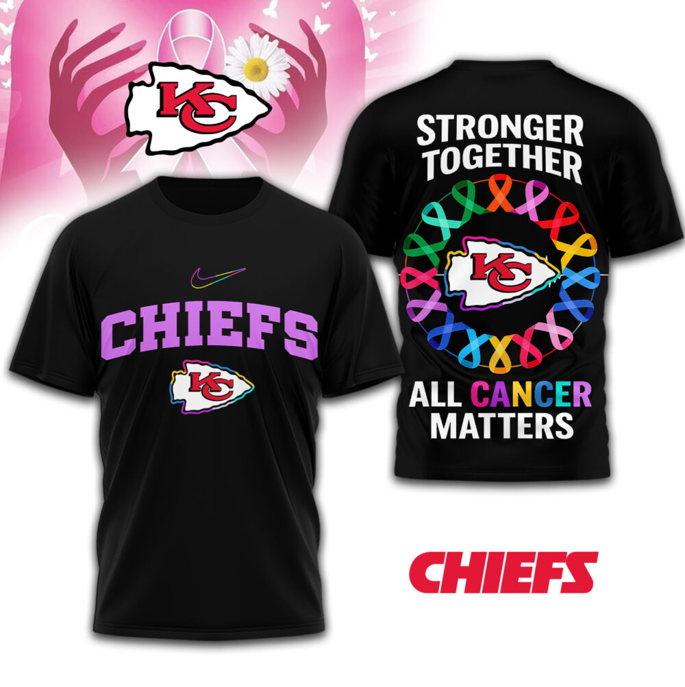 Kansas City Chiefs | Premium NFL Stronger Together 3D Shirt TD