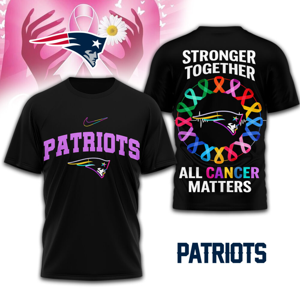 New England Patriots | Premium NFL Stronger Together 3D Shirt TD