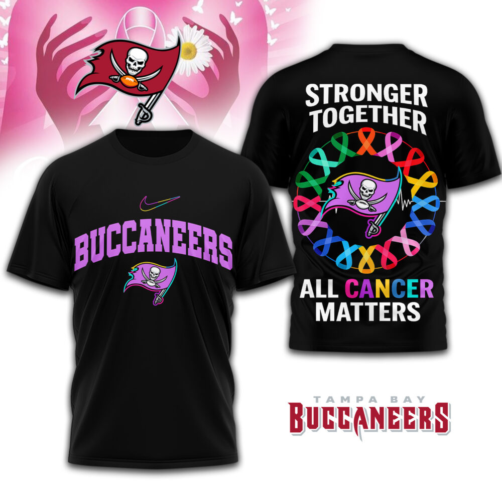 Tampa Bay Buccaneers | Premium NFL Stronger Together 3D Shirt TD - M