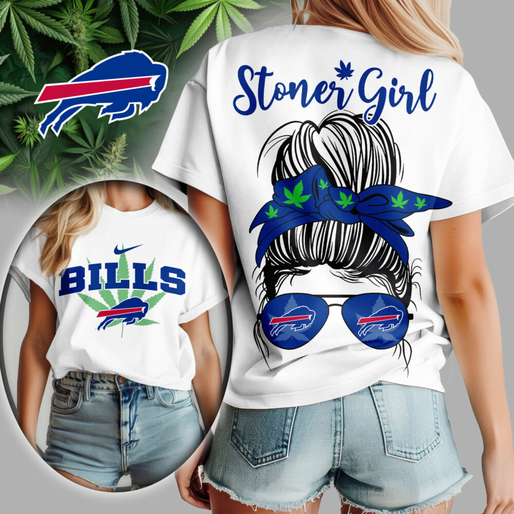 Buffalo Bills | Premium NFL Stoner Girl Women Shirt TD