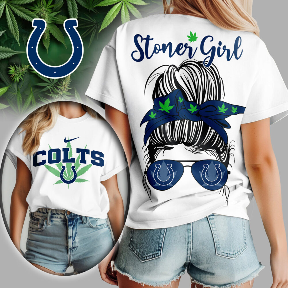 Indianapolis Colts | Premium NFL Stoner Girl Women Shirt TD