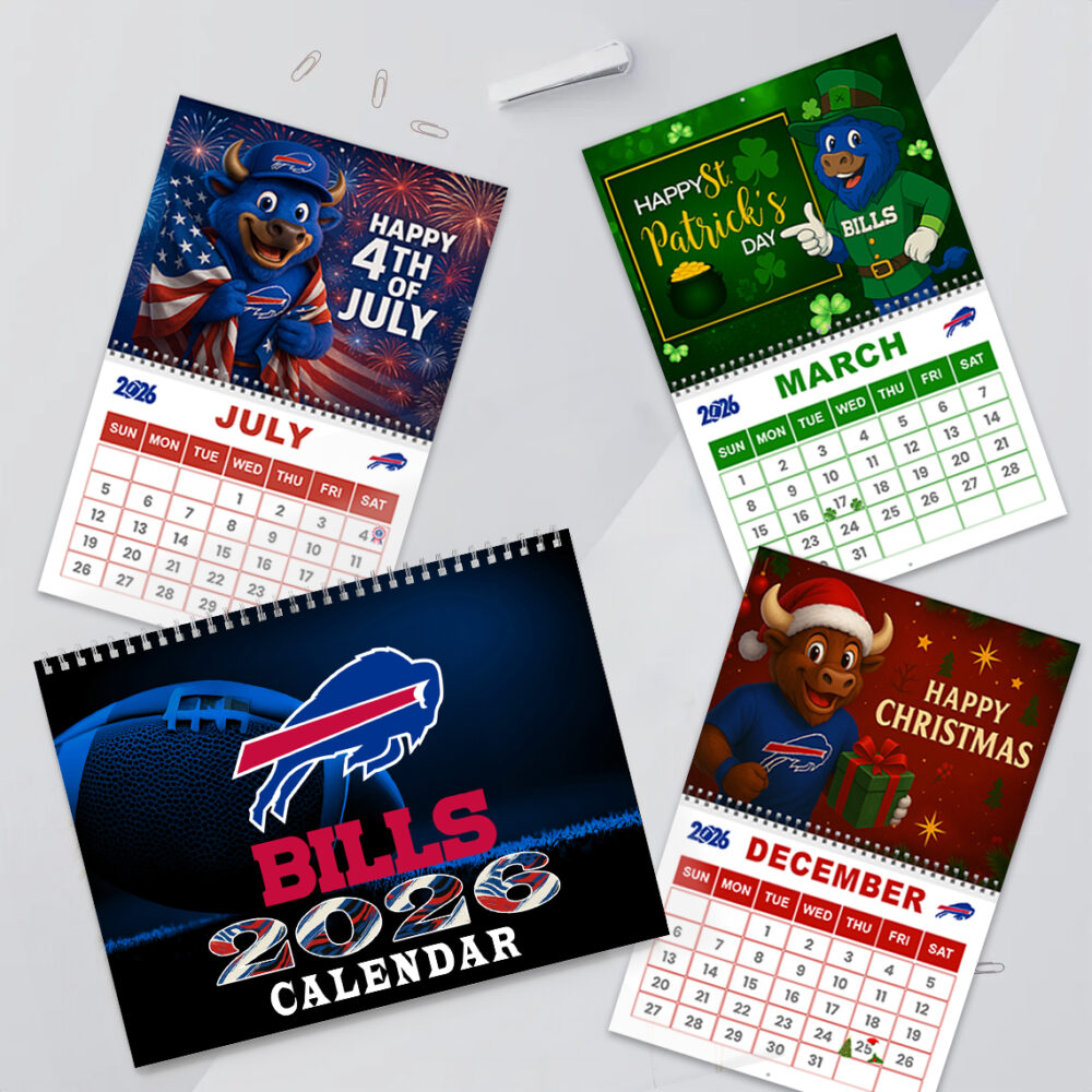 Buffalo Bills | Premium NFL 2026 Wall Calendar