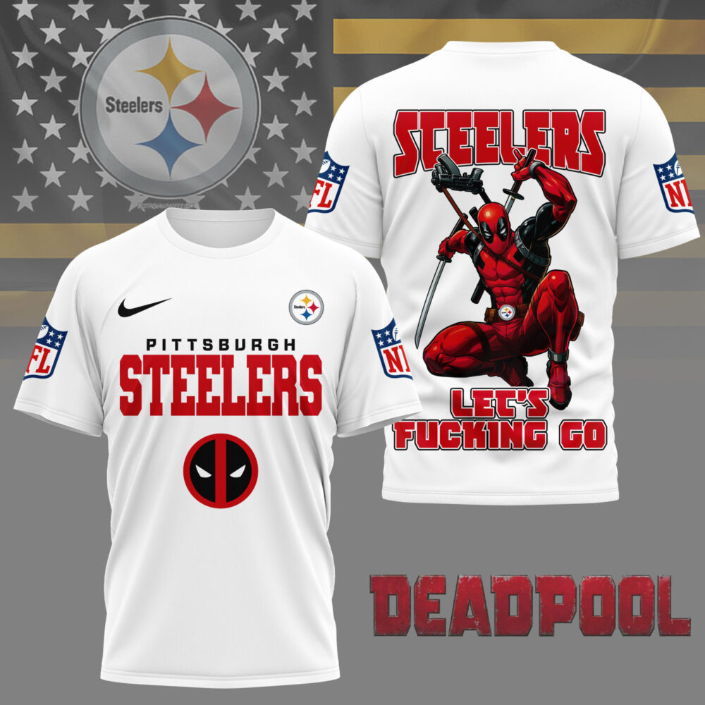 Pittsburgh Steelers | Premium NFL Deadpool Fan 3D Shirt NY