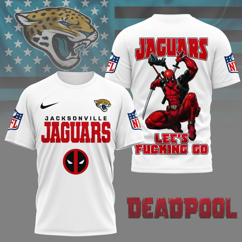 Jacksonville Jaguars | Premium NFL Deadpool Fan 3D Shirt NY