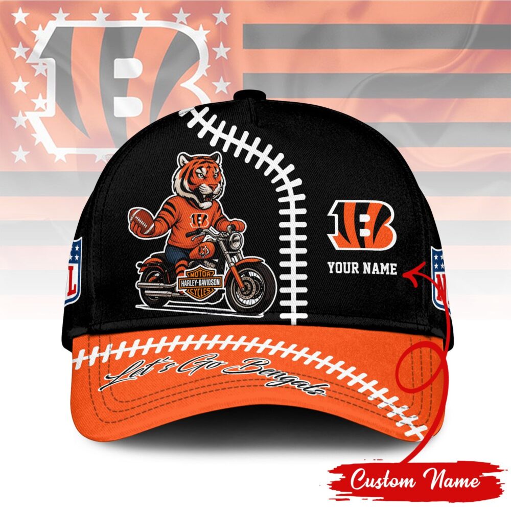 Cincinnati Bengals | Premium NFL Harley Davidson Cap NY