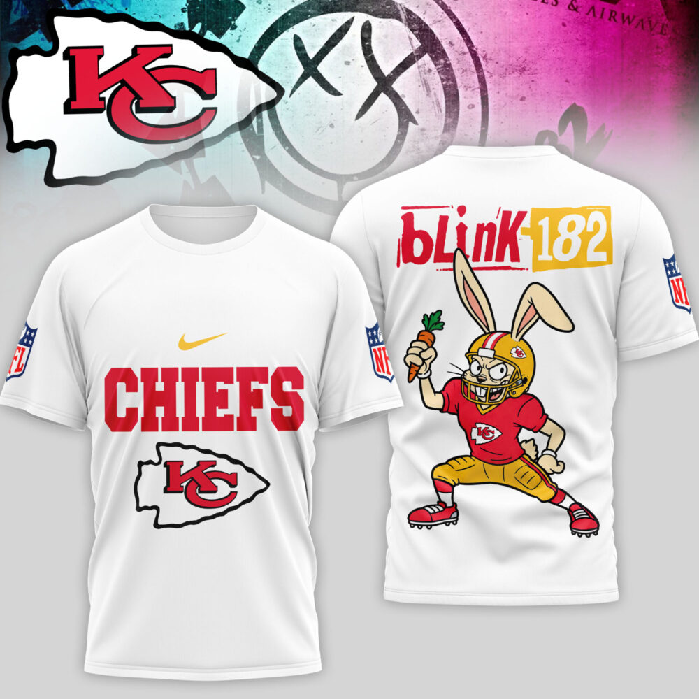 Kansas City Chiefs | Premium NFL Blink-182 3D Shirt TD