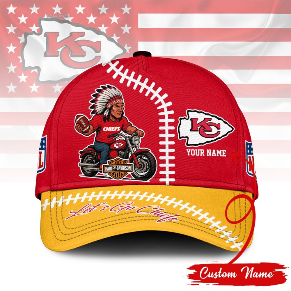 Kansas City Chiefs | Premium NFL Harley Davidson Cap NY