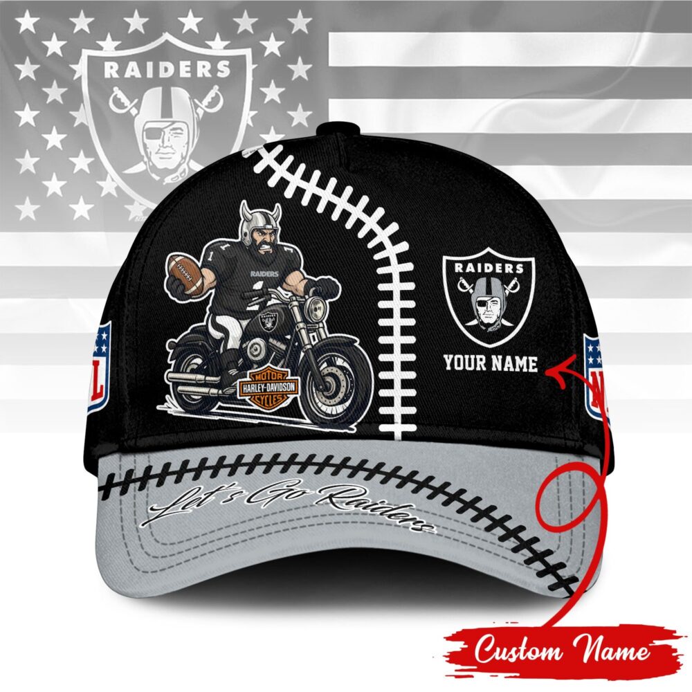 Las Vegas Raiders | Premium NFL Harley Davidson Cap NY
