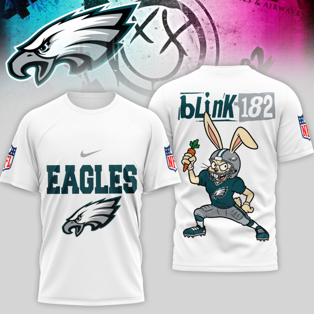 Philadelphia Eagles | Premium NFL Blink-182 3D Shirt TD