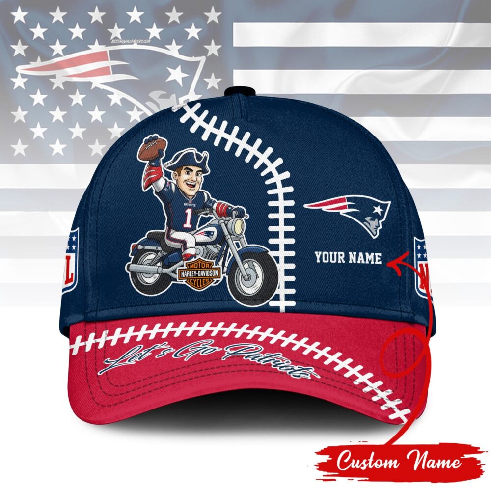 New England Patriots | Premium NFL Harley Davidson Cap NY