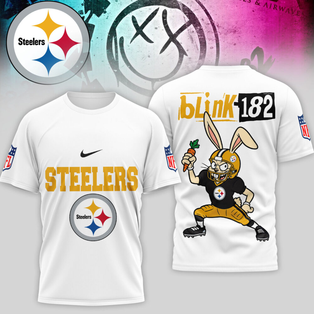 Pittsburgh Steelers | Premium NFL Blink-182 3D Shirt TD