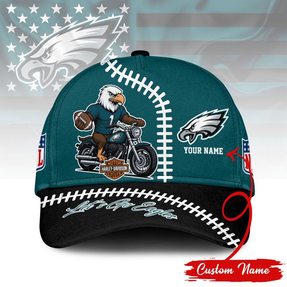 Philadelphia Eagles | Premium NFL Harley Davidson Cap NY