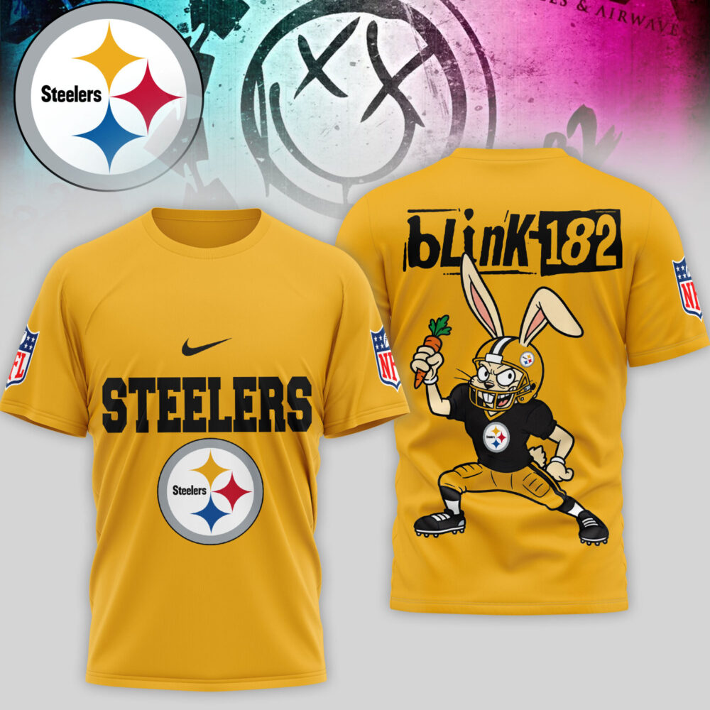 Pittsburgh Steelers | Premium NFL Blink-182 3D Shirt TD