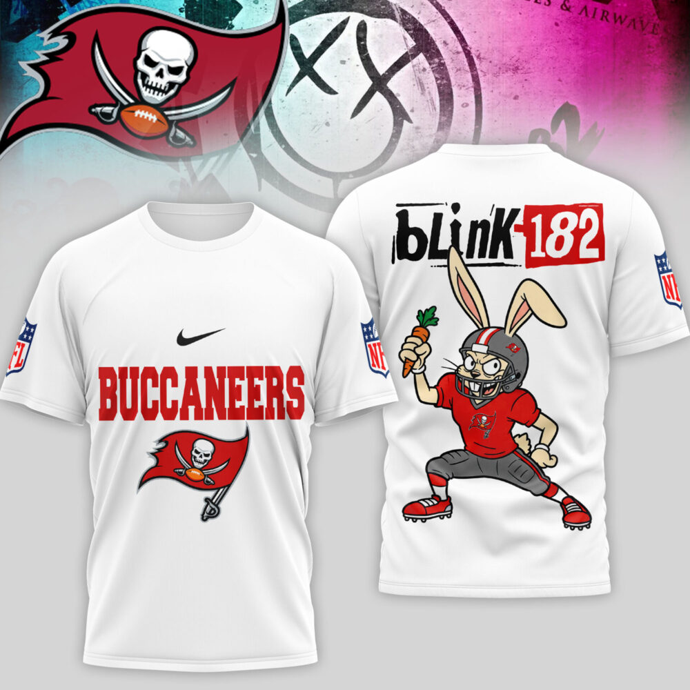 Tampa Bay Buccaneers | Premium NFL Blink-182 3D Shirt TD