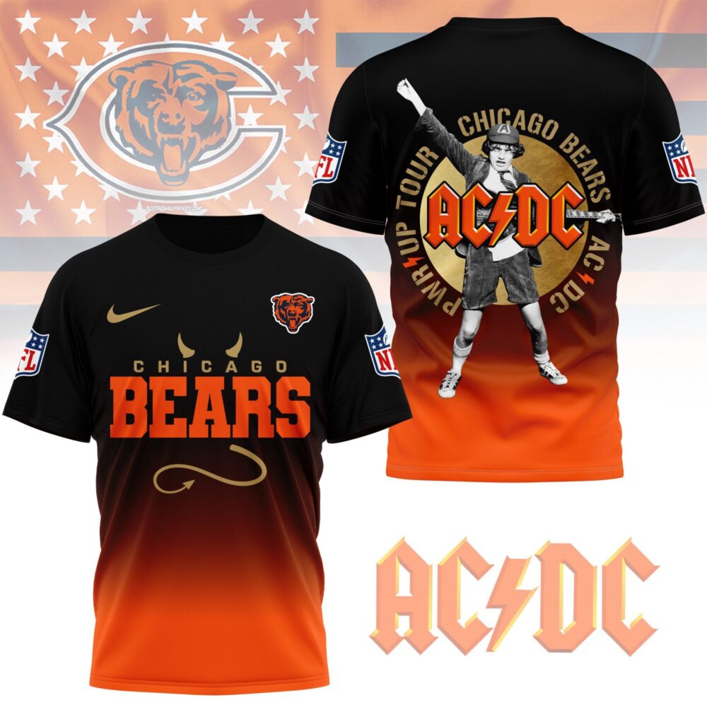 Chicago Bears | Premium ACDC Fan 3D Shirt NY