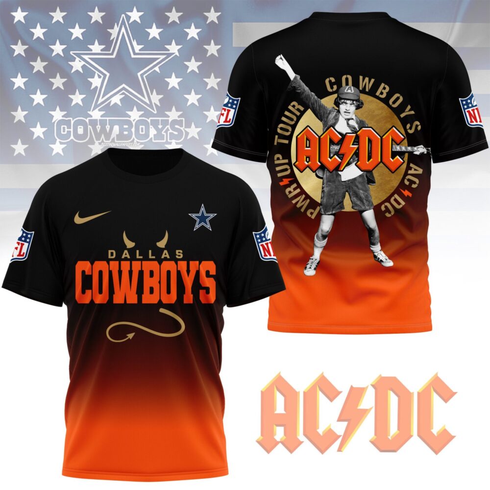 Dallas Cowboys | Premium ACDC Fan 3D Shirt NY