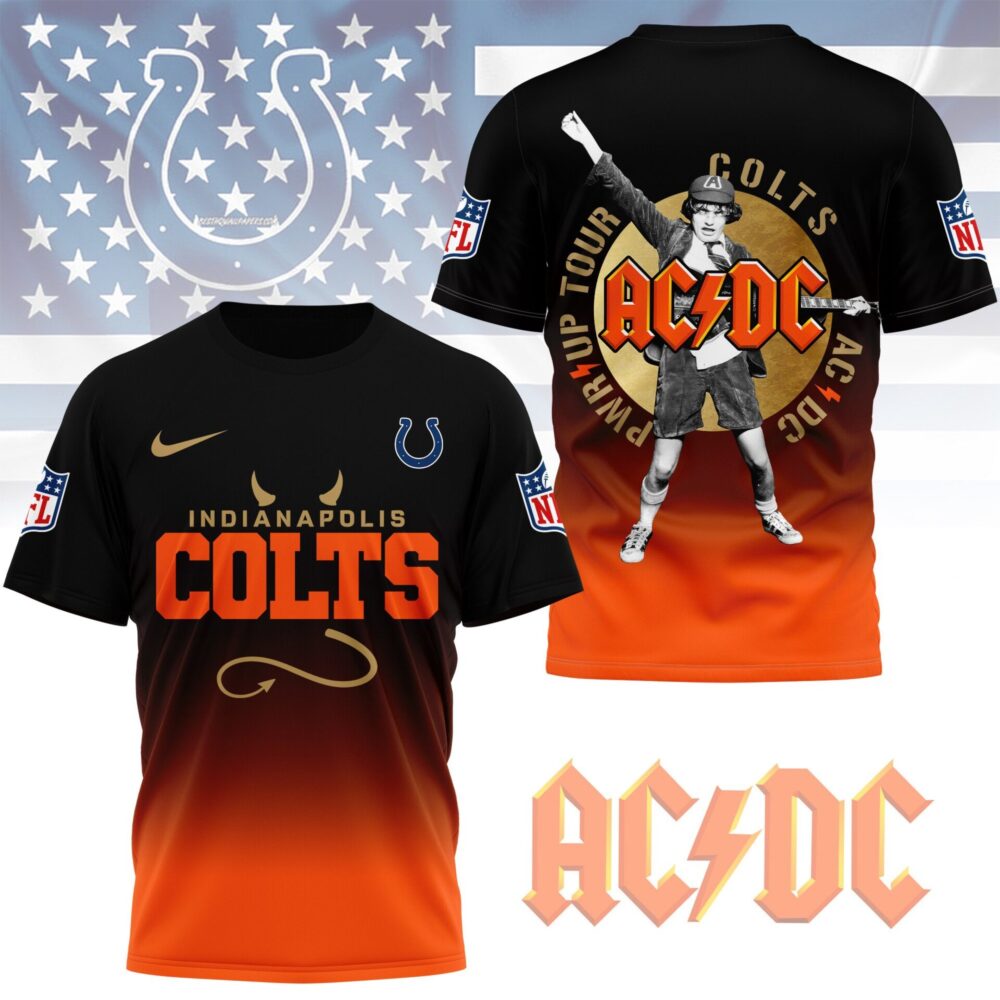 Indianapolis Colts | Premium ACDC Fan 3D Shirt NY