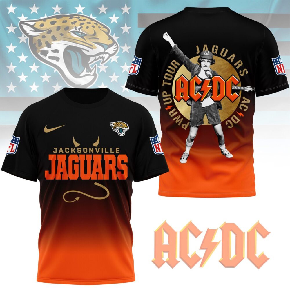 Jacksonville Jaguars | Premium ACDC Fan 3D Shirt NY