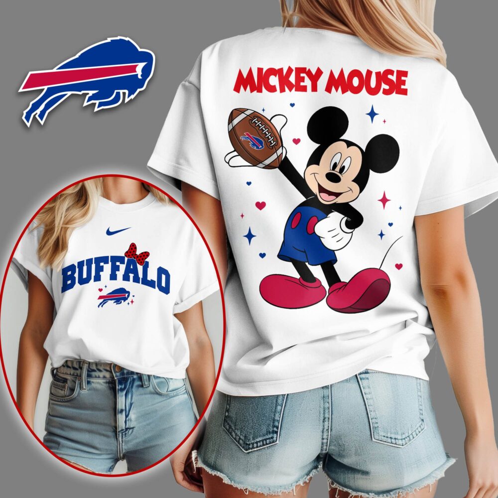 Buffalo Bills | Premium NFL Mickey Mouse Fan 3D Shirt NY