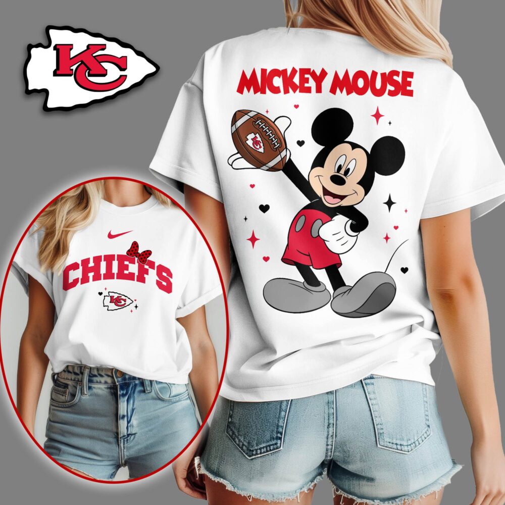 Kansas City Chiefs | Premium NFL Mickey Mouse Fan 3D Shirt NY