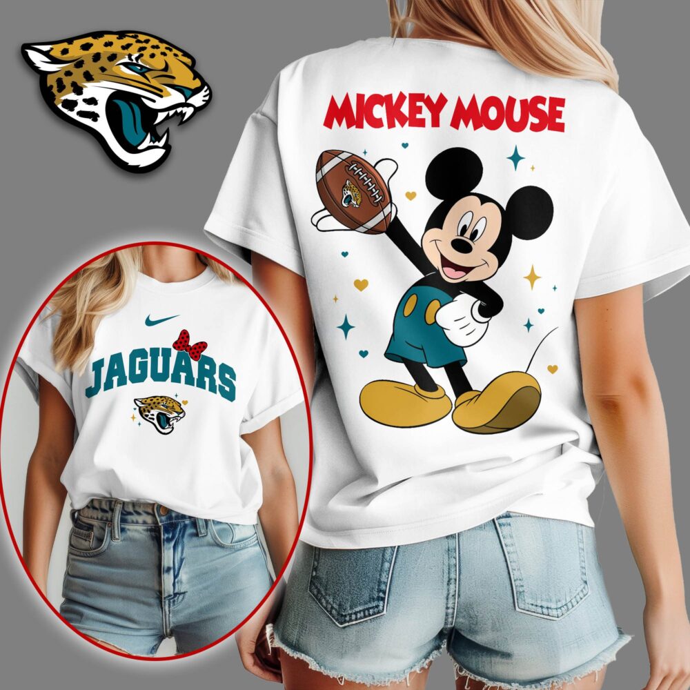 Jacksonville Jaguars | Premium NFL Mickey Mouse Fan 3D Shirt NY