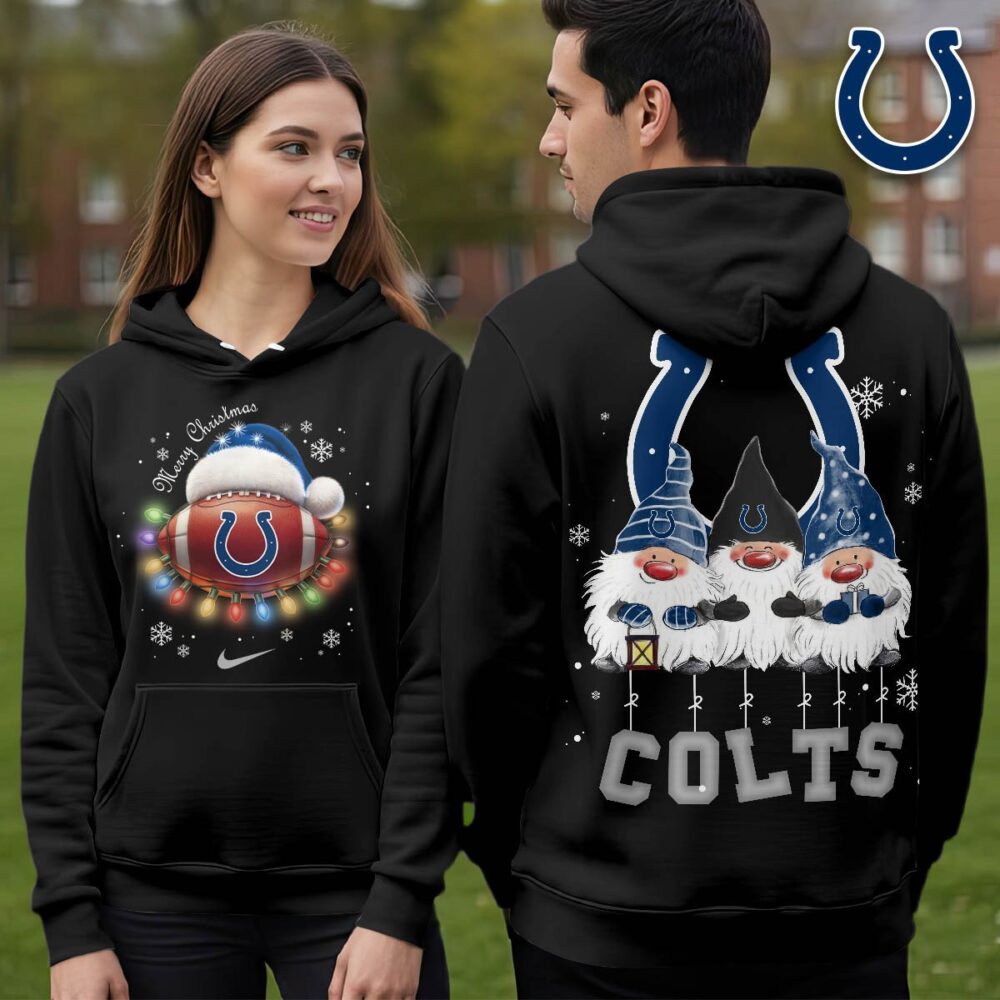 Indianapolis Colts | Premium NFL Christmas Gnomes Hoodie NY