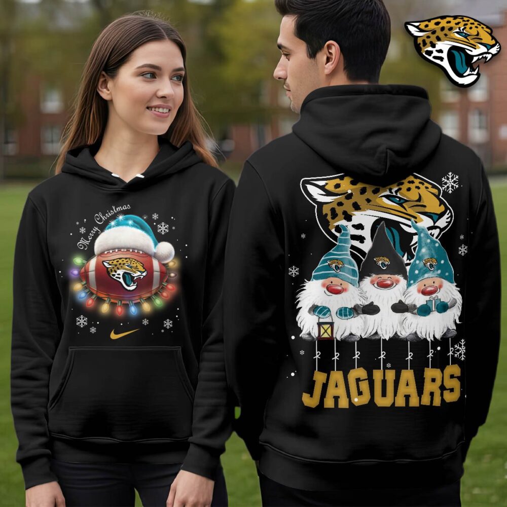 Jacksonville Jaguars | Premium NFL Christmas Gnomes Hoodie NY