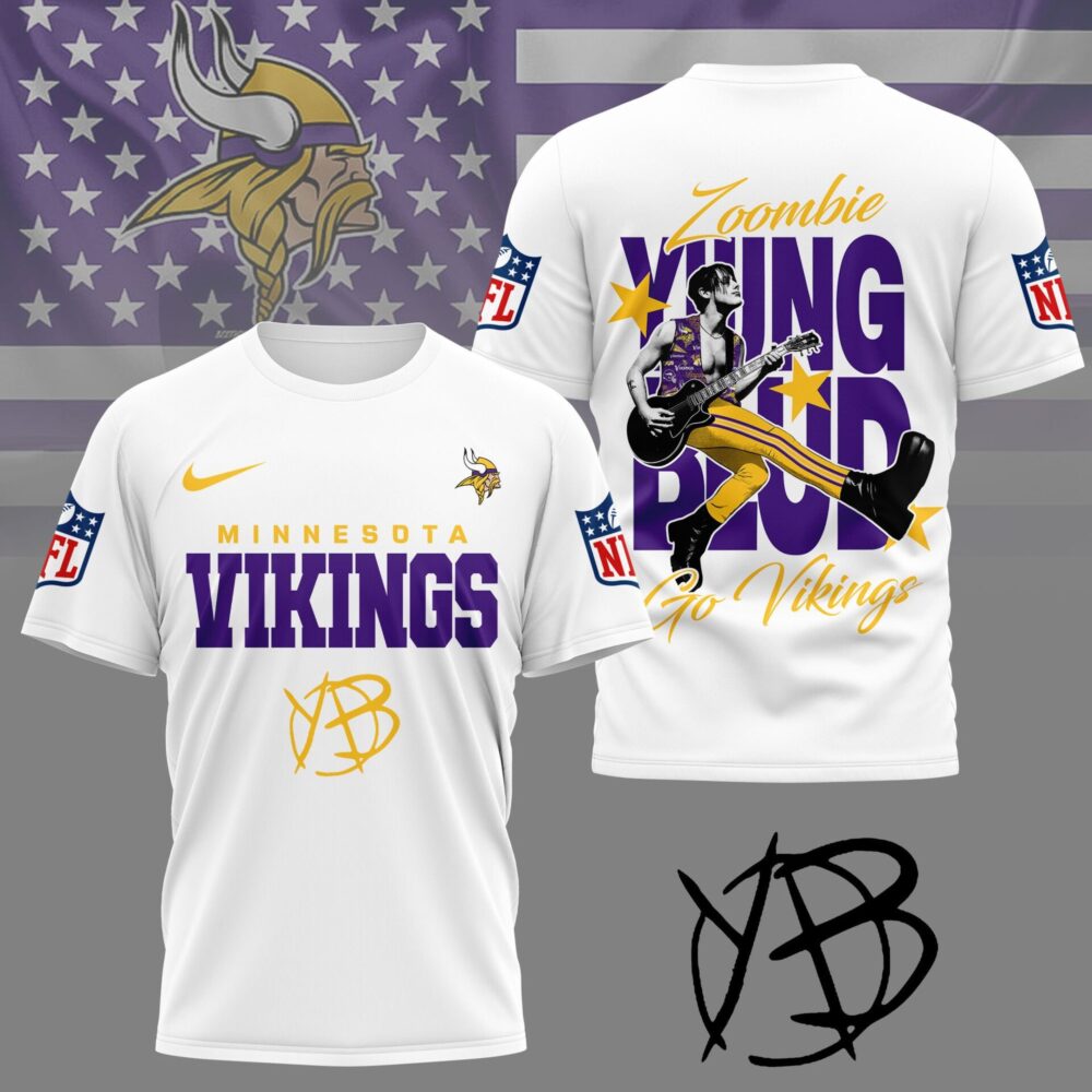 Minnesota Vikings | Premium NFL Yungblud Fan 3D Shirt NY