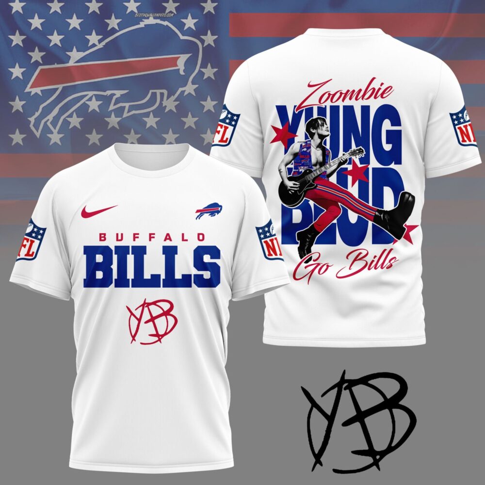 Buffalo Bills | Premium NFL Yungblud Fan 3D Shirt NY