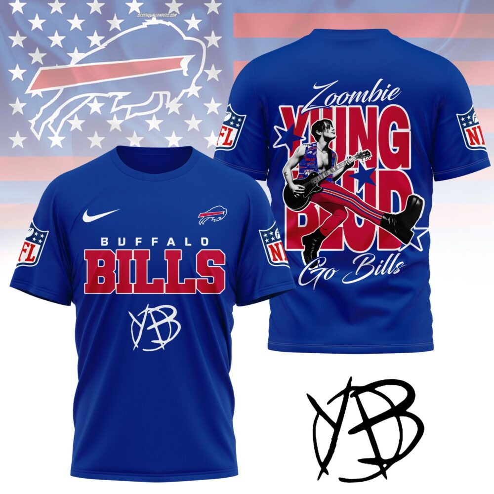 Buffalo Bills | Premium NFL Yungblud Fan 3D Shirt NY