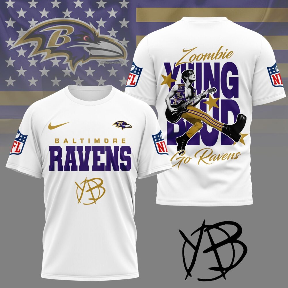 Baltimore Ravens | Premium NFL Yungblud Fan 3D Shirt NY