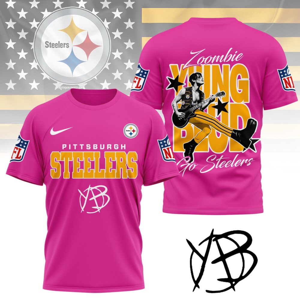 Pittsburgh Steelers | Premium NFL Yungblud Fan 3D Shirt NY