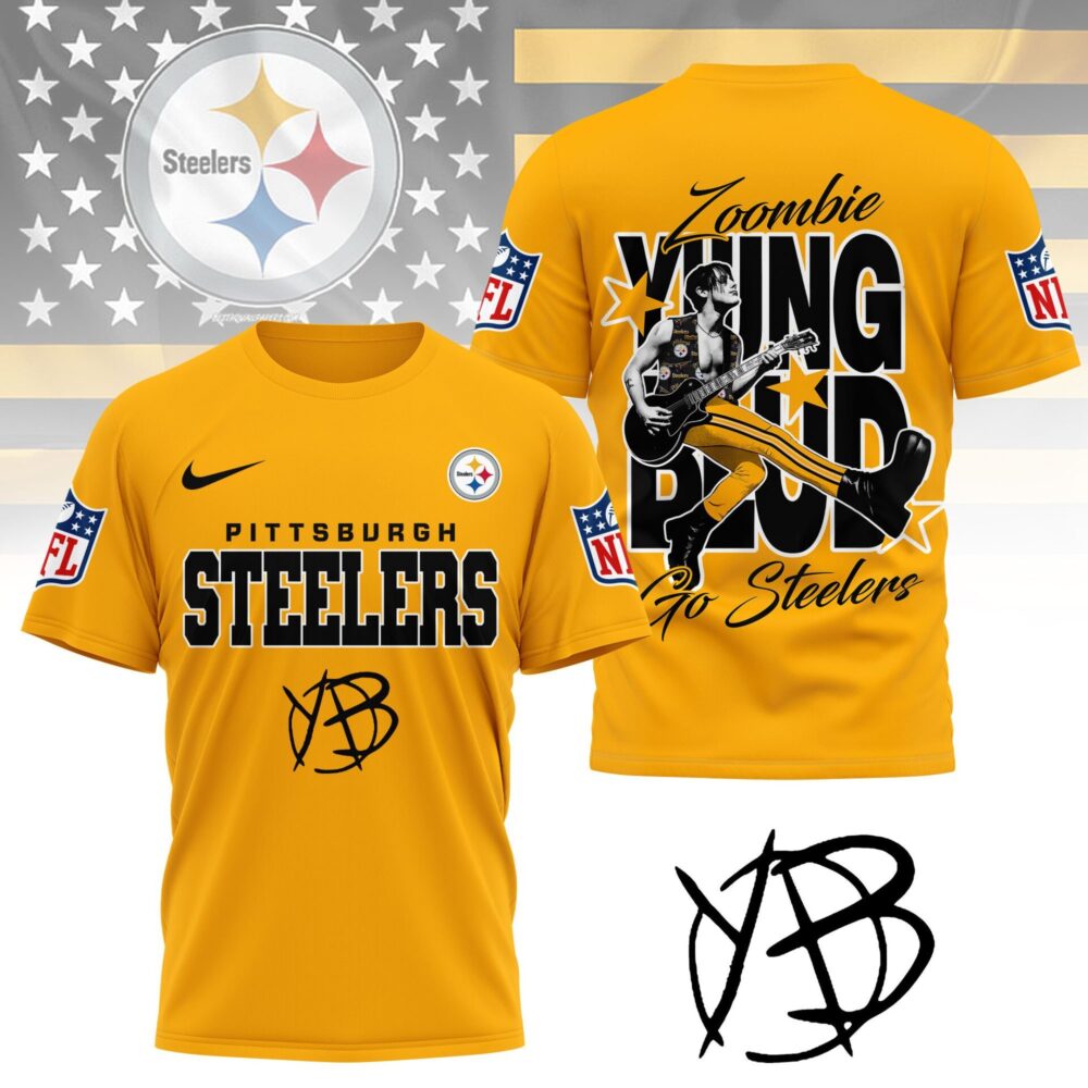 Pittsburgh Steelers | Premium NFL Yungblud Fan 3D Shirt NY
