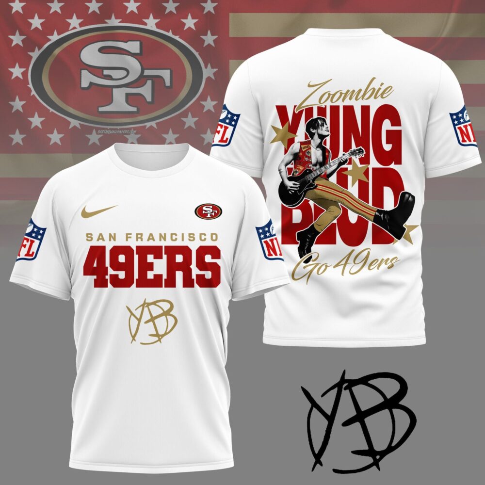 San Francisco 49ers | Premium NFL Yungblud Fan 3D Shirt NY
