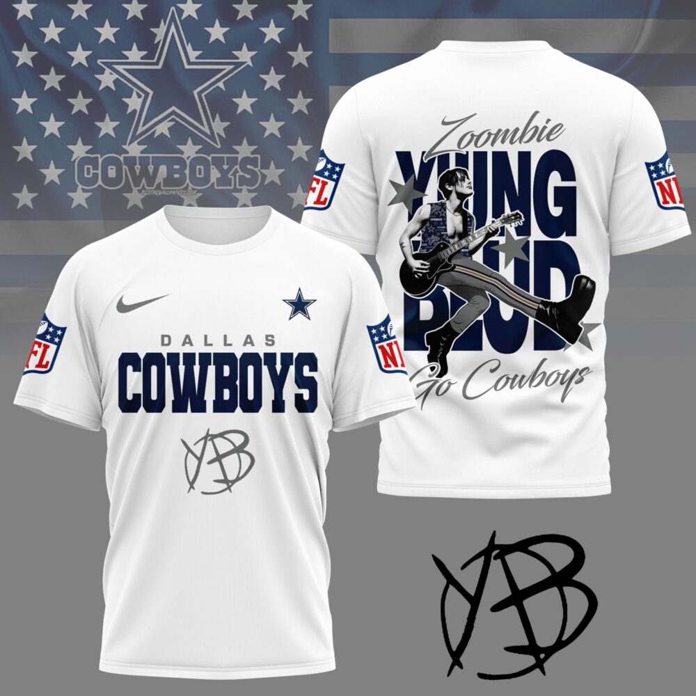 Dallas Cowboys | Premium NFL Yungblud Fan 3D Shirt NY