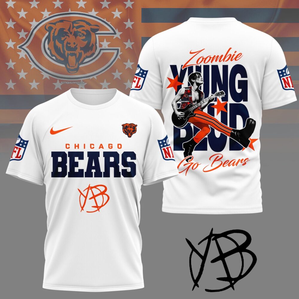 Chicago Bears | Premium NFL Yungblud Fan 3D Shirt NY