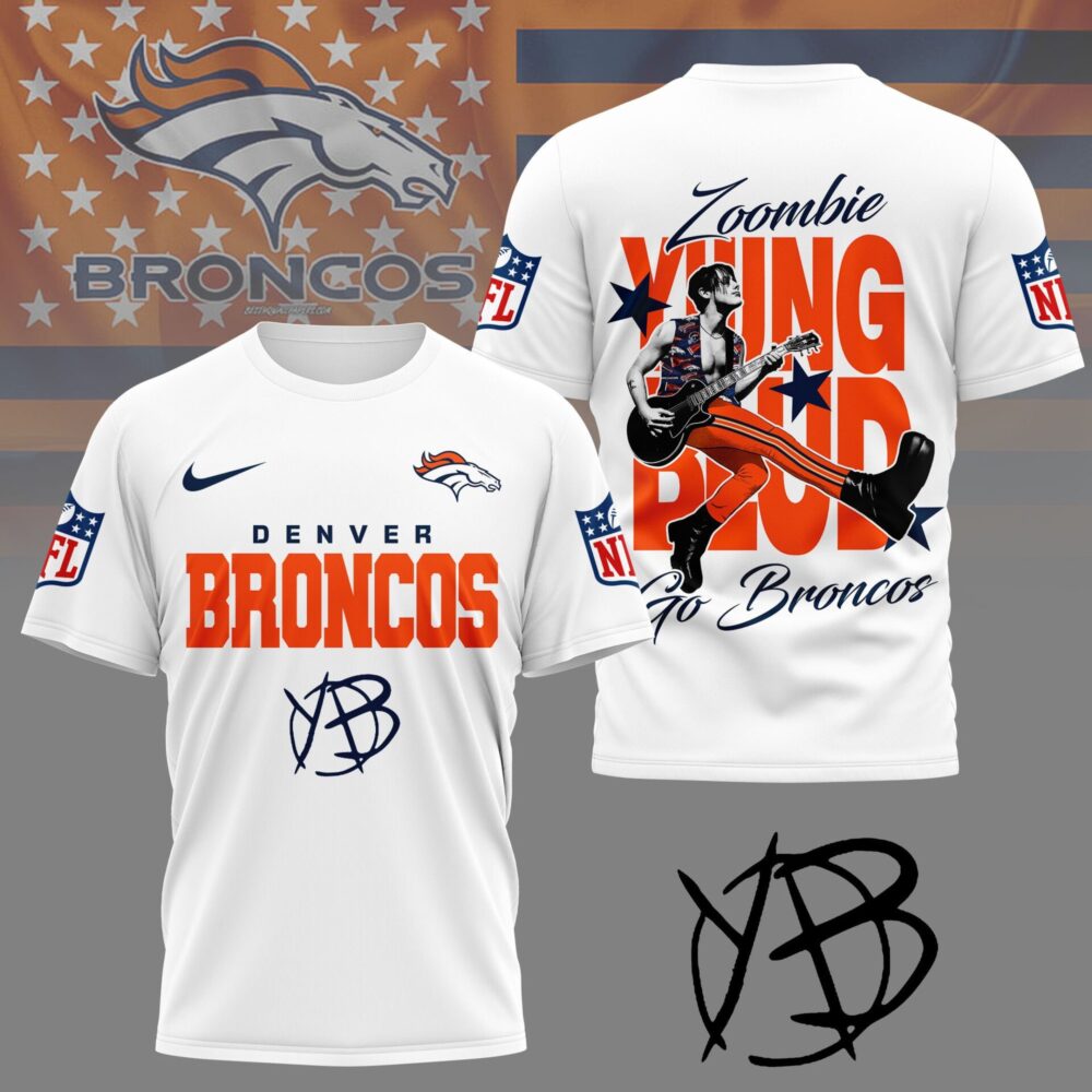 Denver Broncos | Premium NFL Yungblud Fan 3D Shirt NY