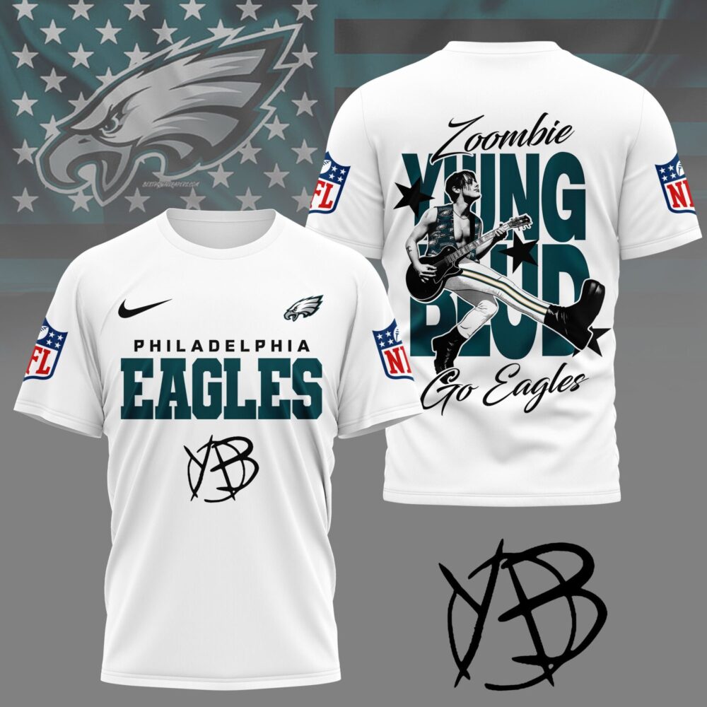 Philadelphia Eagles | Premium NFL Yungblud Fan 3D Shirt NY