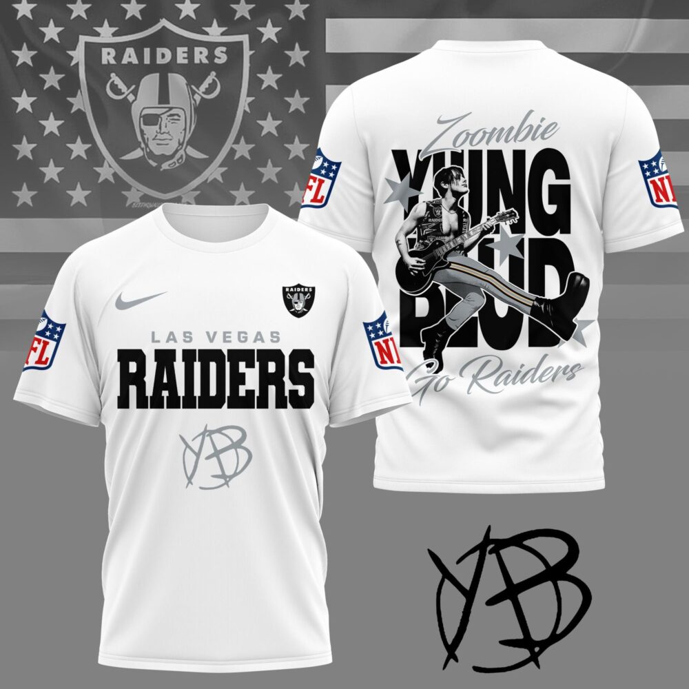 Las Vegas Raiders | Premium NFL Yungblud Fan 3D Shirt NY
