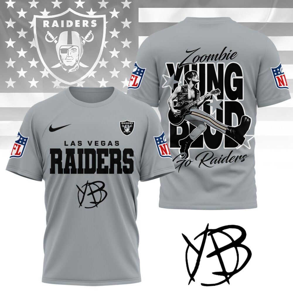 Las Vegas Raiders | Premium NFL Yungblud Fan 3D Shirt NY