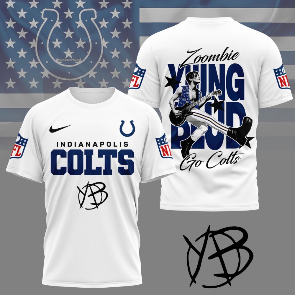 Indianapolis Colts | Premium NFL Yungblud Fan 3D Shirt NY