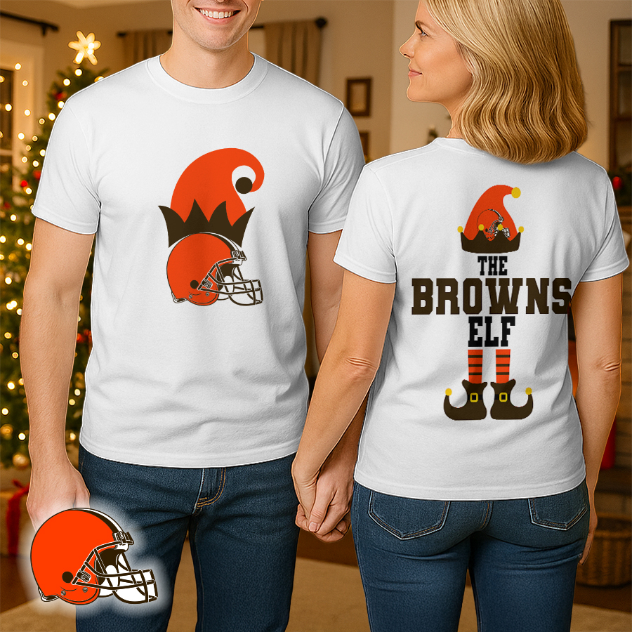 Cleveland Browns | Premium NFL and Elf Fan Shirt HI