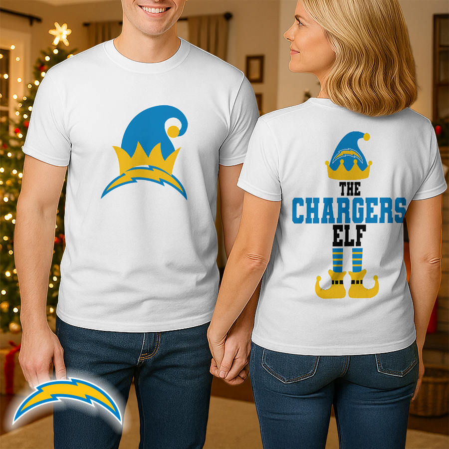 Los Angeles Chargers | Premium NFL and Elf Fan Shirt HI